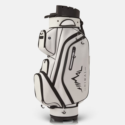 14-Way Golf Cart Bag Pro-Black White
